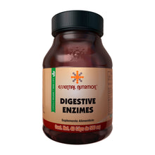 Cargar imagen en el visor de la galería, Digestive Enzimes 40 Caps. Veganas de 500 MG

