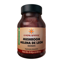 Cargar imagen en el visor de la galería, Mushroom Melena de León Nootropic 40 cápsulas Veganas de 500 mg
