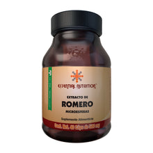 Cargar imagen en el visor de la galería, Microesferas de extracto de Romero 40  Caps. Veganas de 500 MG

