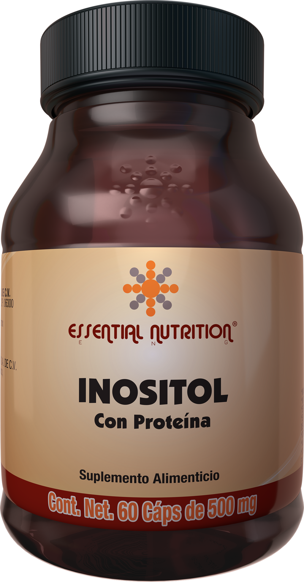 Inositol 60 Cápsulas de 500 mg