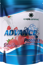 Cargar imagen en el visor de la galería, Proteina Advance, Sabor fresa, 450 gr
