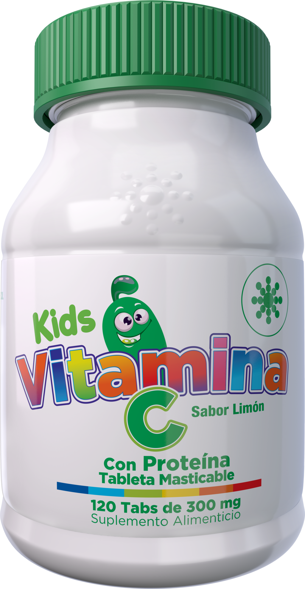 Vitamina C Kids 120 Tabletas Masticables de 300 mg