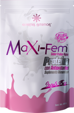 Cargar imagen en el visor de la galería, Maxi-fem, Proteína en Polvo Sabor Frutos Rojos 450 g

