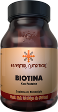 Cargar imagen en el visor de la galería, Biotina 30 Cápsulas de 500 mg
