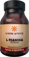 Cargar imagen en el visor de la galería, L-Teanina 40 Cápsulas de 500 mg
