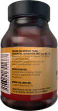 Cargar imagen en el visor de la galería, Vitamina B-15 Ácido Pangámico 60 Cápsulas de 500 mg
