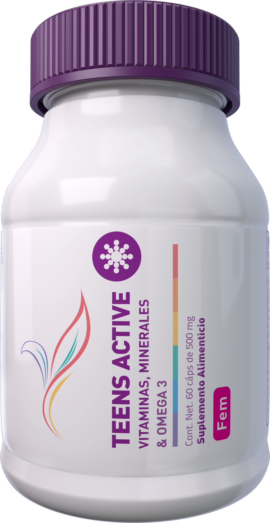 Teens Active Vitaminas, Minerales & Omega 3 60 cápsulas de 500 mg