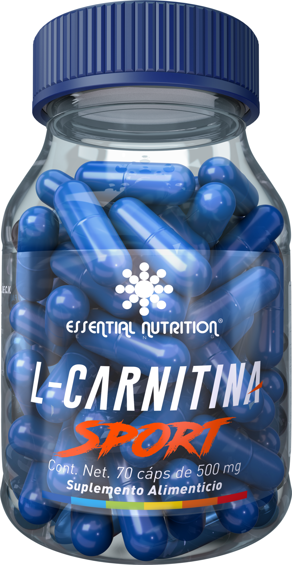 L-Carnitina Sport 70 cápsulas de 500 mg