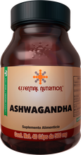 Cargar imagen en el visor de la galería, Ashwagandha 40 Cápsulas Veganas de 500 mg

