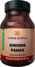 Cargar imagen en el visor de la galería, Ginseng Panax 50 Caps. Veganas de 500 MG
