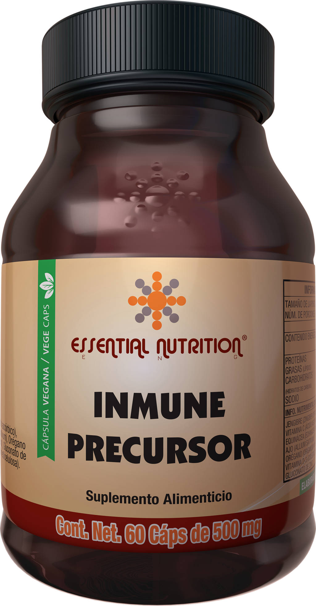 Inmune Precursor 60 Cápsulas Veganas de 500 mg