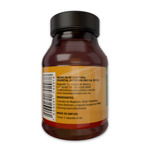 Cargar imagen en el visor de la galería, Treonato de Magnesio con Colina y Ácido Glutámico 40 Cápsulas Vegetales de 500 mg
