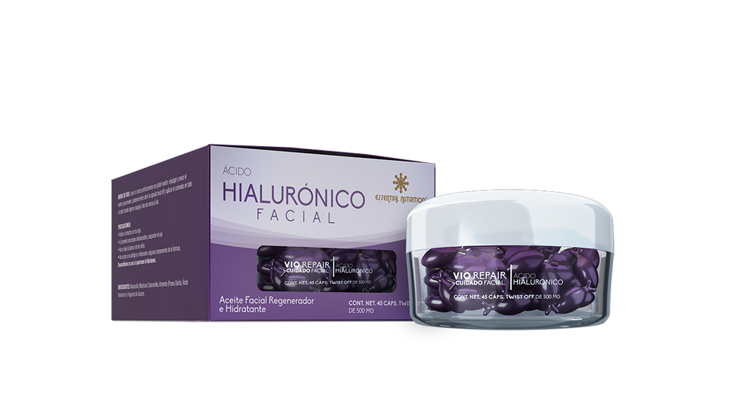 Ácido Hialurónico Facial VIO 45 Cápsulas 500 mg