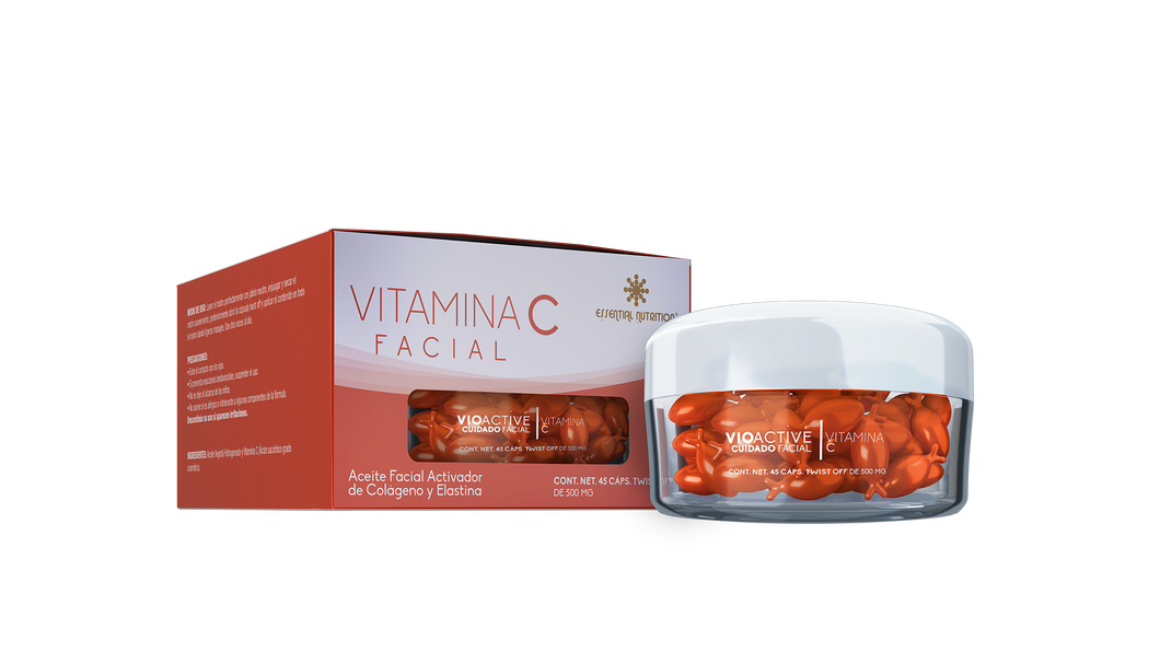 Vitamina C Facial VIO 45 cápsulas de 500 mg