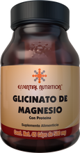 Cargar imagen en el visor de la galería, Glicinato de Magnesio 45 cápsulas de 500 mg
