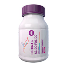 Cargar imagen en el visor de la galería, Biotina &amp; Ácido Fólico 45 cápsulas de 500 mg
