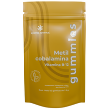 Cargar imagen en el visor de la galería, Gomitas de Metilcobalamina Vitamina B-12 60 PZS de 2.5 G C/U

