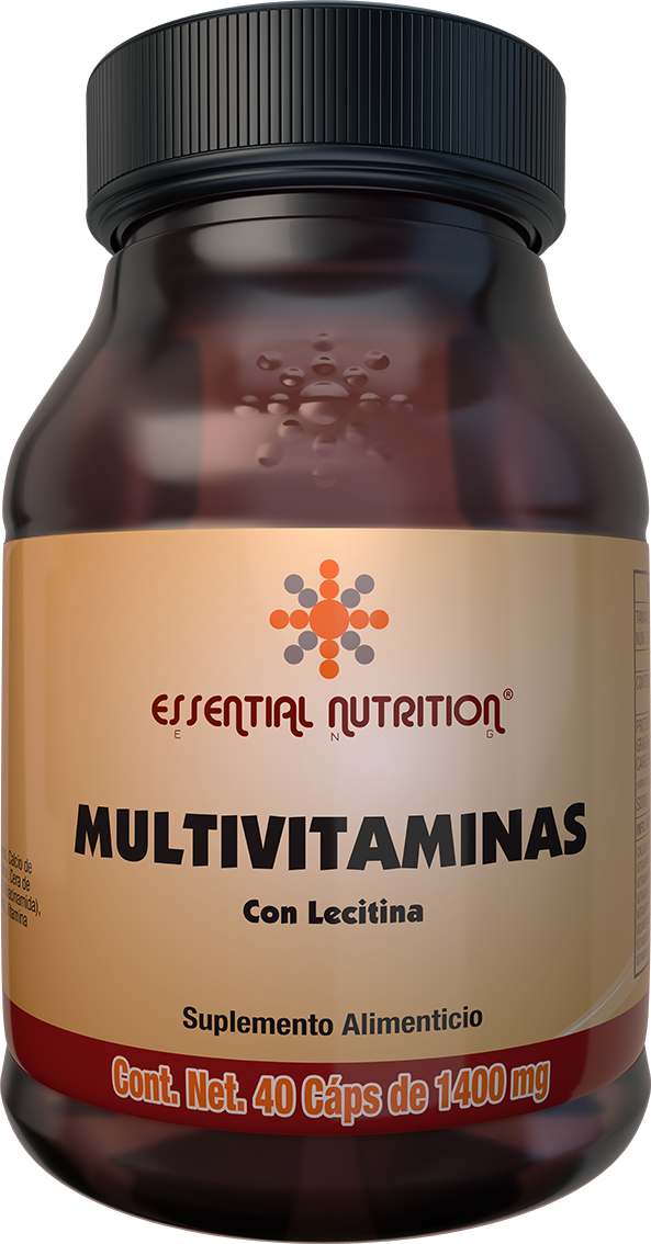 Multivitaminas 40 Cápsulas de 1400 mg