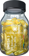 Cargar imagen en el visor de la galería, Omega 3 de Bacalao y Salmón 60 cápsulas de 1200 mg
