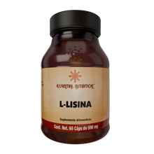 Cargar imagen en el visor de la galería, L-Lisina 60 Cápsulas de 500 mg
