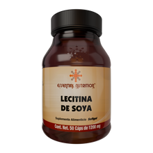 Cargar imagen en el visor de la galería, Lecitina de Soya, 50 Cápsulas de 1200 mg
