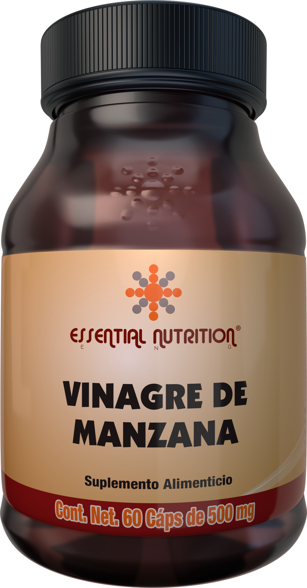 Vinagre de Manzana 60 Cápsulas de 500 mg