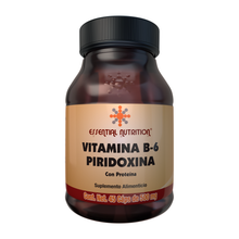 Cargar imagen en el visor de la galería, Vitamina B-6 Piridoxina 45 Cápsulas.
