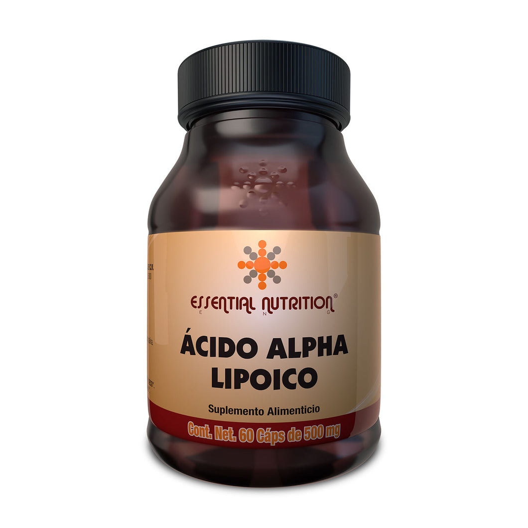Ácido Alpha Lipoico 60 Cápsulas de 500 mg