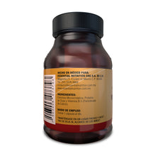Cargar imagen en el visor de la galería, Vitamina B-5 Pantotenato de Calcio 45 Cápsulas de 500 mg

