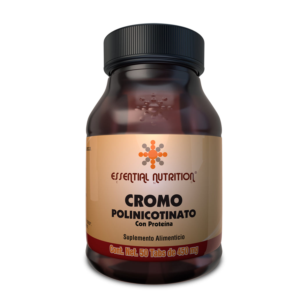 Cromo Polinicotinato 50 Tabletas de 450 mg