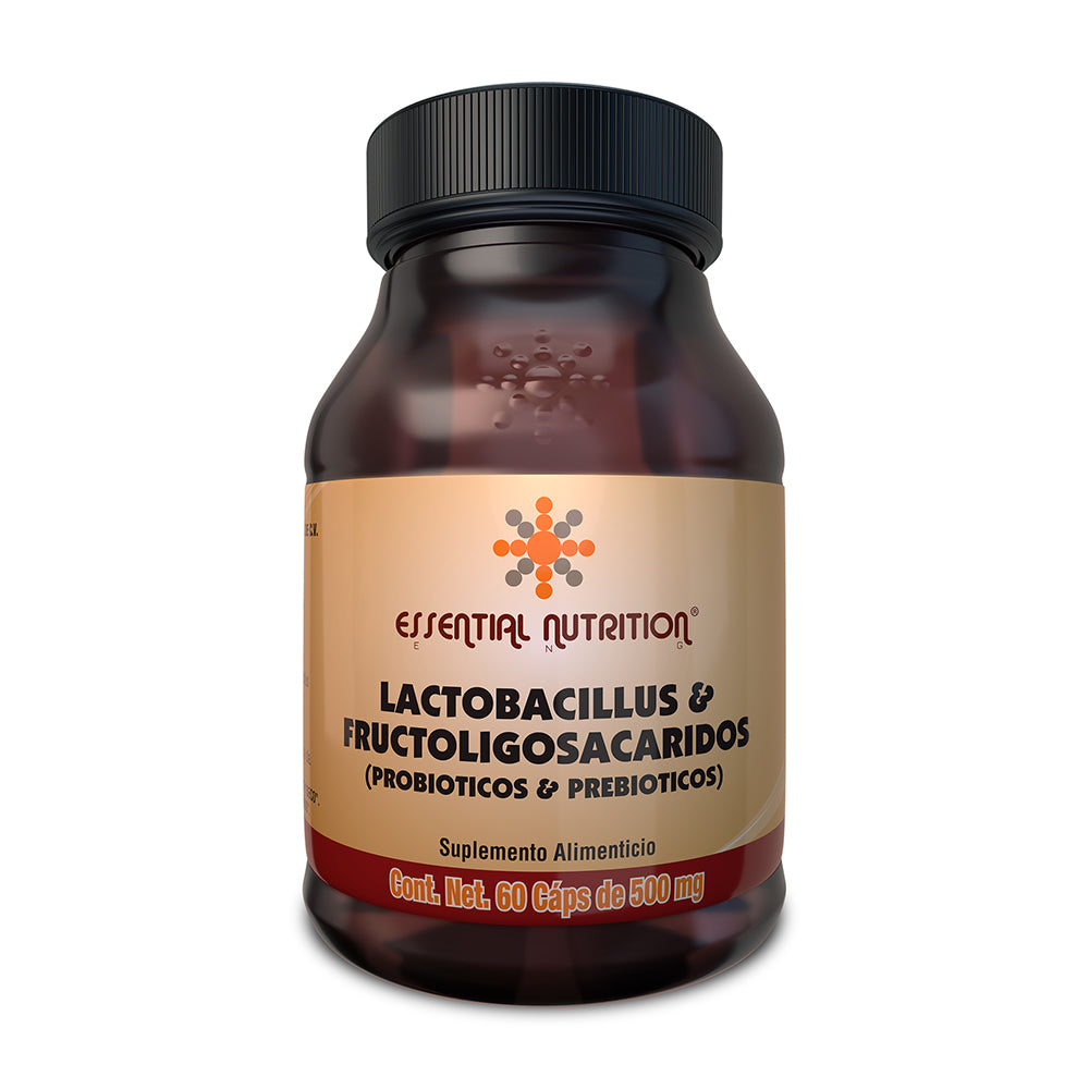 Lactobacillus y FOS 60 Cápsulas de 500 mg