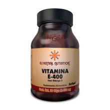 Cargar imagen en el visor de la galería, Vitamina E-400 30 Cápsulas de 500 mg
