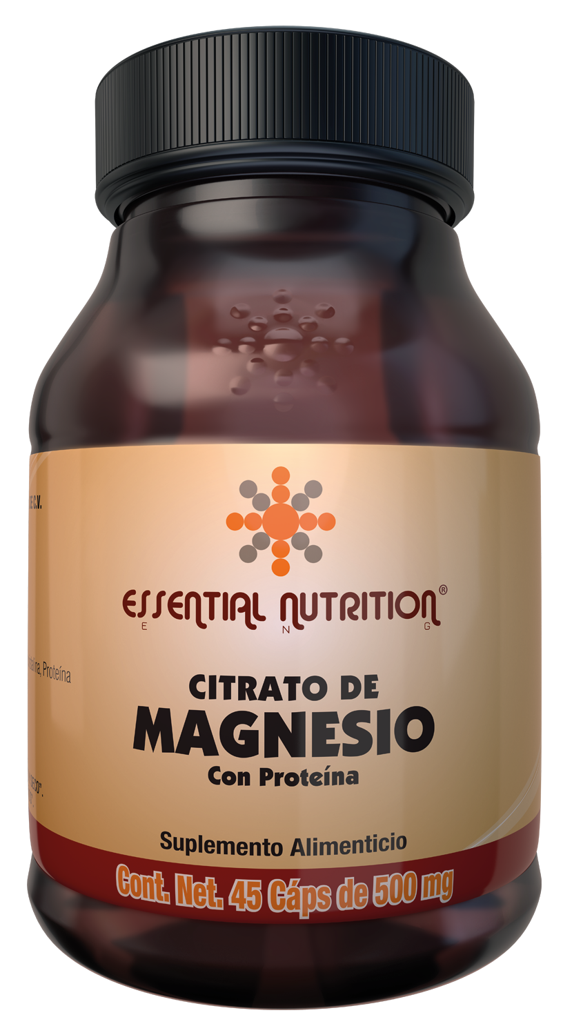 Citrato de Magnesio 45 Cápsulas de 500 mg