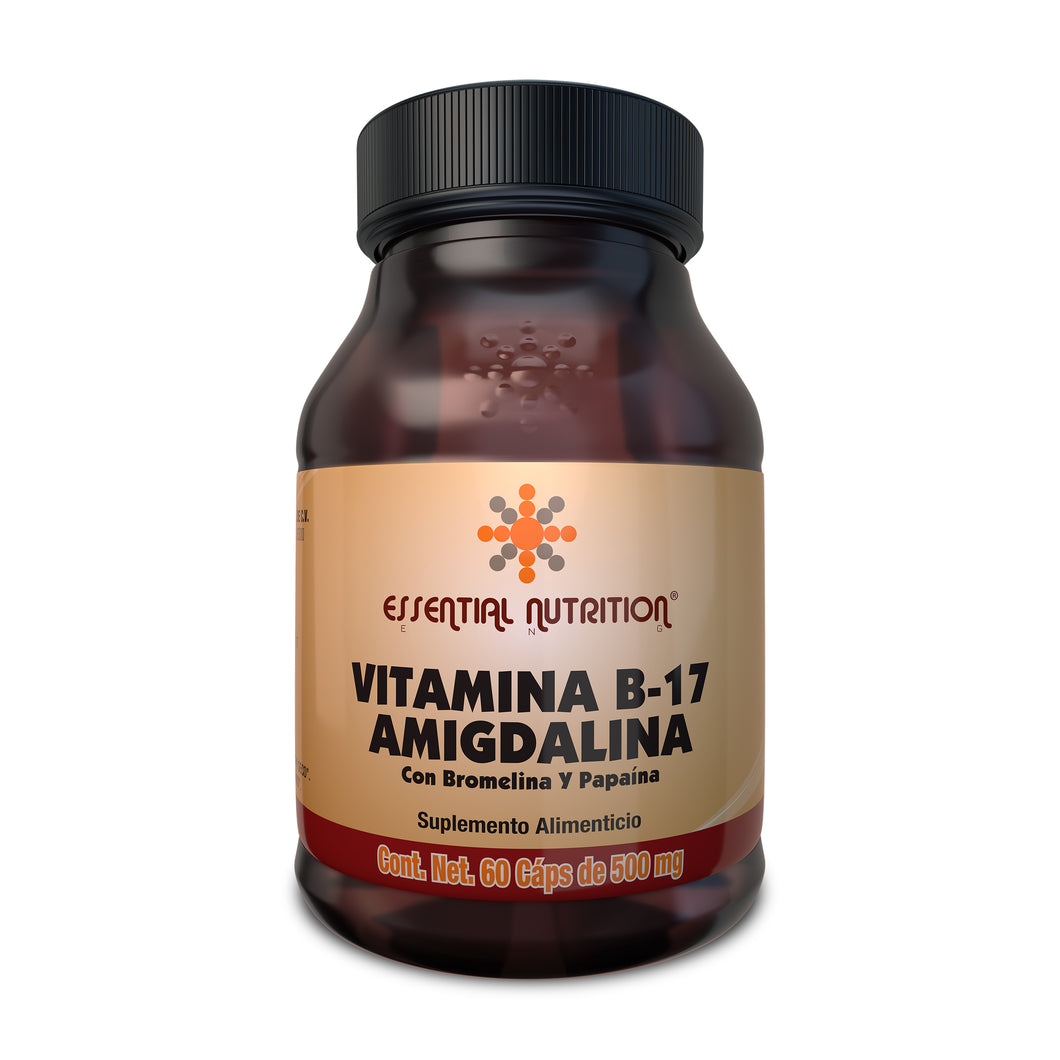 Vitamina B-17 Amigdalina 60 Cápsulas de 500 mg