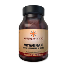 Cargar imagen en el visor de la galería, Vitamina C, Echinacea y Zinc 40 Tabs de 500 mg
