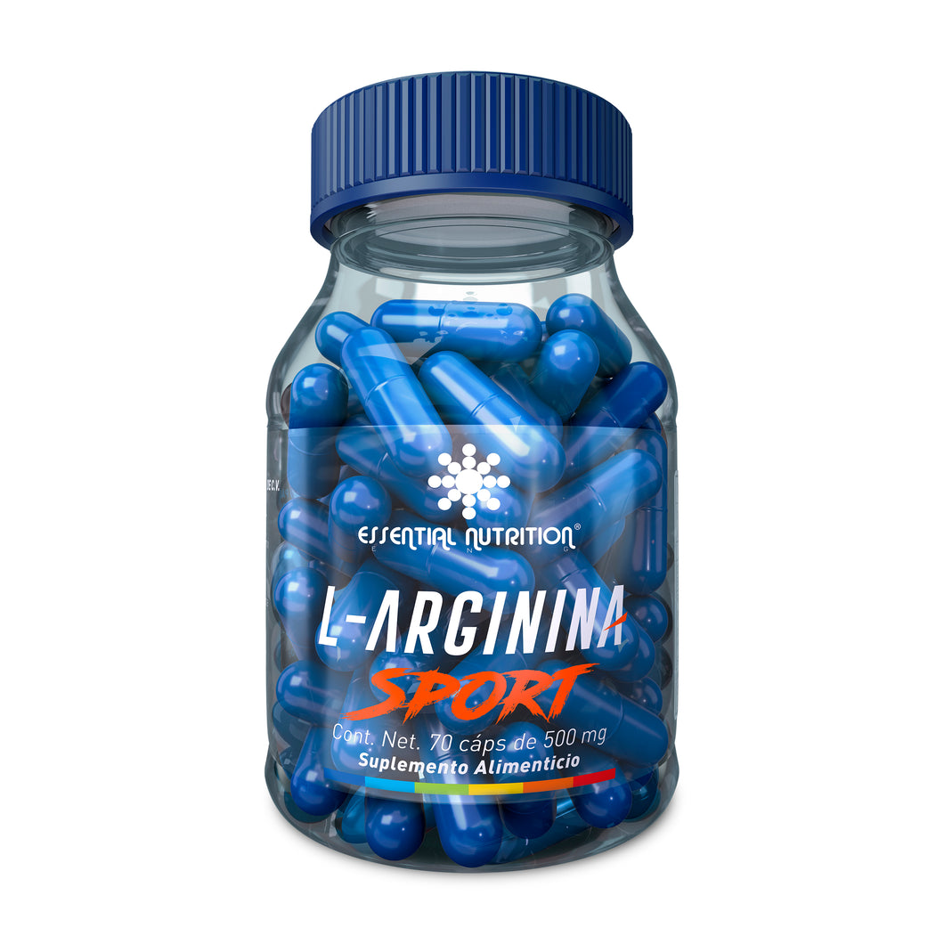 L-Arginina Sport 70 cápsulas de 500 mg