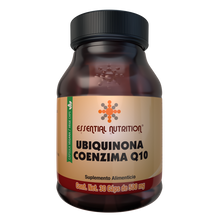 Cargar imagen en el visor de la galería, Ubiquinona Coenzima Q10 Cápsulas de 500 Mg
